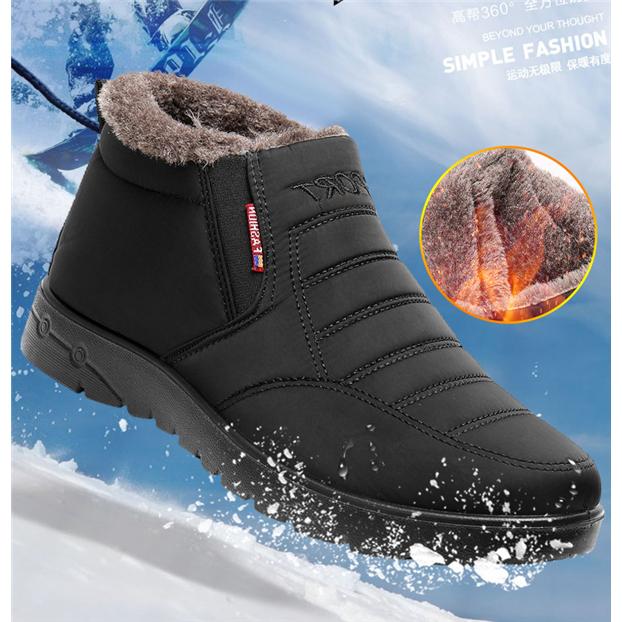 国際ブランド 靴 スニーカー 裏起毛 メンズ 保温 防寒靴 年寄り すべり止め 柔軟性 厚手 防水性 アウトドア おしゃれ 冬 Simbcity Net