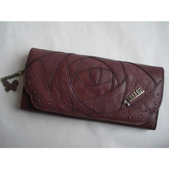 ANNA SUI アナスイ (ANNA SUI) 長財布 ローズウッド パープル ANNA SUI アナスイ (ANNA SUI) 長財布 ローズウッド パープル