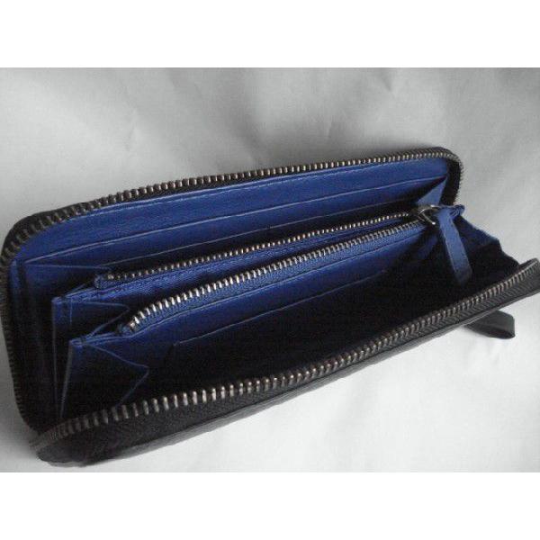 バーバリー ブラックレーベル Burberry Black Label 長財布 ラウンドファスナー ブラック 内側ブルー メンズ Bk 0018 タルトビア 通販 Yahoo ショッピング