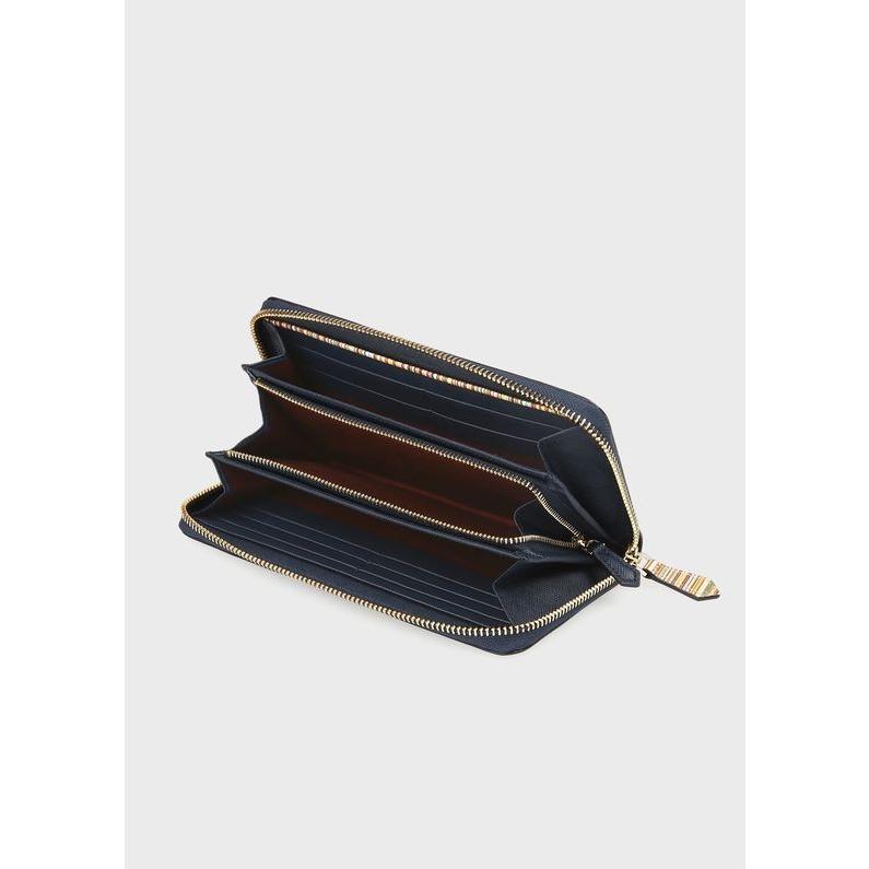 Paul Smith ネイビー 長財布