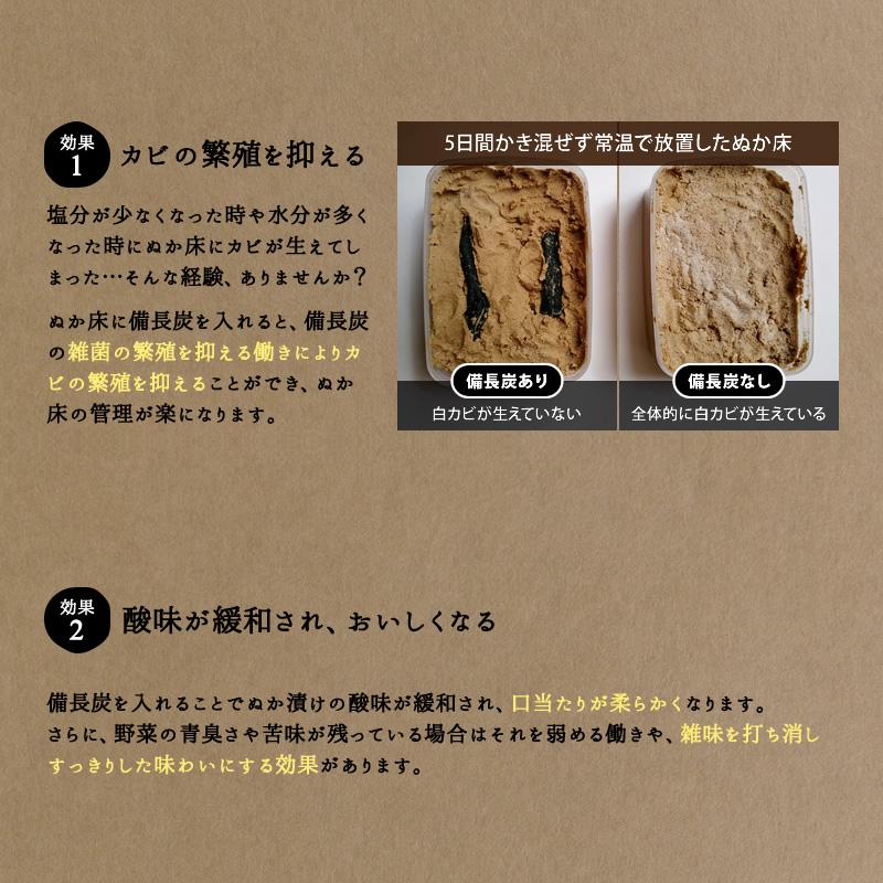 備長炭 浄水 紀州備長炭切細丸 二袋セット 国産 100g×2 白炭 和歌山
