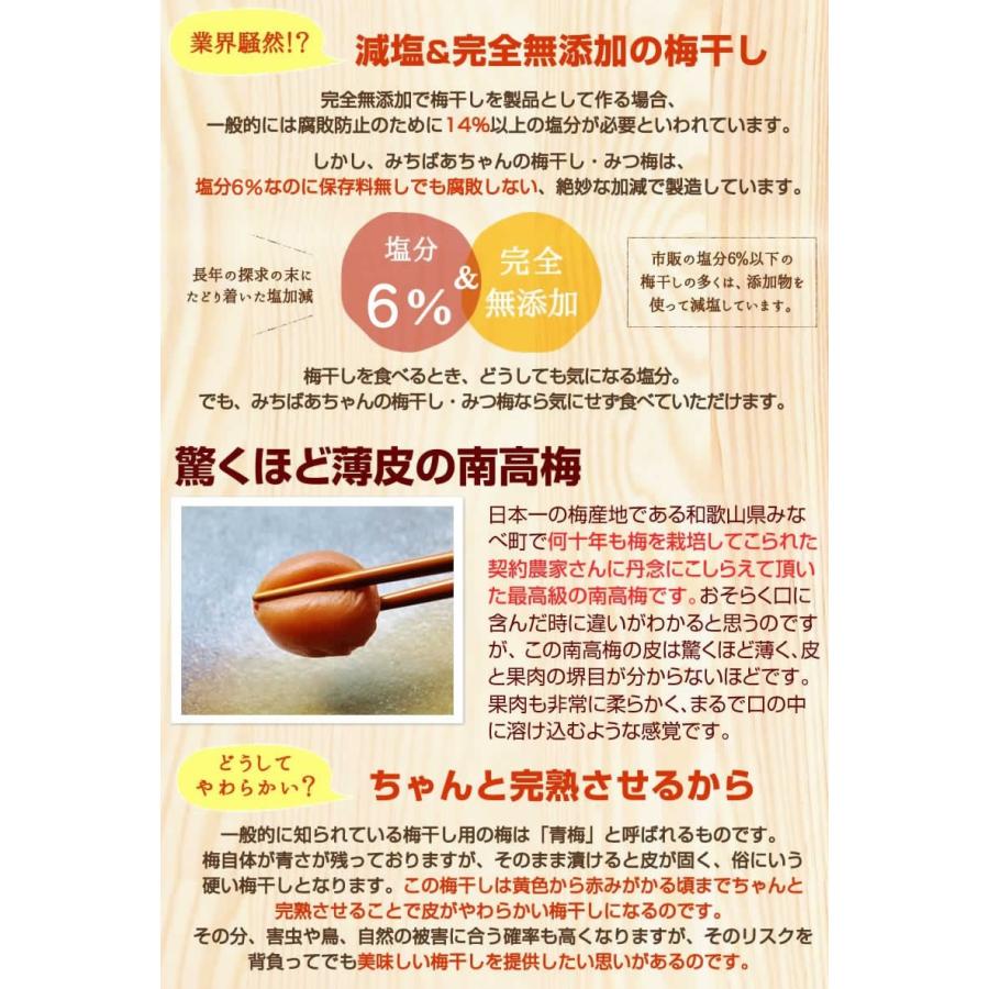 みちばあちゃんの梅干し みつ梅 4個セット 100g 4 はちみつ梅干し 無添加 熱中症対策 夏バテ防止 南高梅 人気 おすすめ Um 04a 無添加食品 発酵食品のお店 樽の味 通販 Yahoo ショッピング
