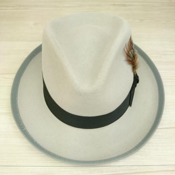 STETSON 帽子 ファー フェルトハット 中折れ帽 メンズ カラー