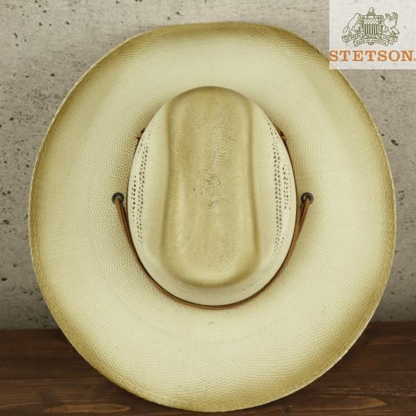 STETSON（ステットソン） カウボーイハット 麦わら帽子 メンズ