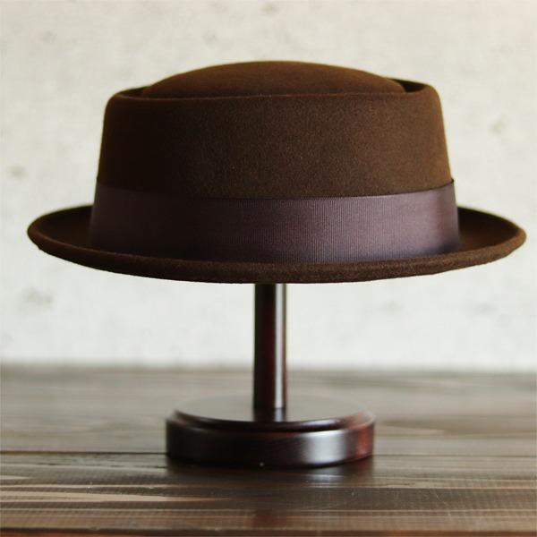 STETSON ステットソン ヴィンテージ　ポークパイ ハット 1950 STETSON（ステットソン） ポークパイ ハット CRANSTON STETSON HAT