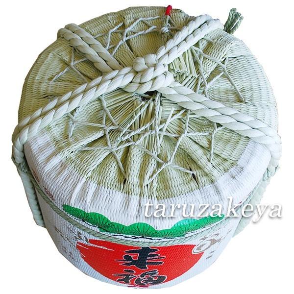 樽酒来福 4斗樽1斗入り(18L/72L) 上げ底 本醸造 日本酒 鏡開き 祝樽 こも樽 結婚式 祝賀会 新築上棟祝 開店祝の画像