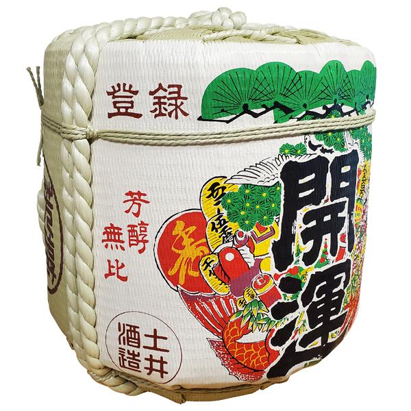開運 樽酒開運 2斗樽1斗入り(18L/36L) 日本酒 鏡開き 祝樽 こも樽 結婚
