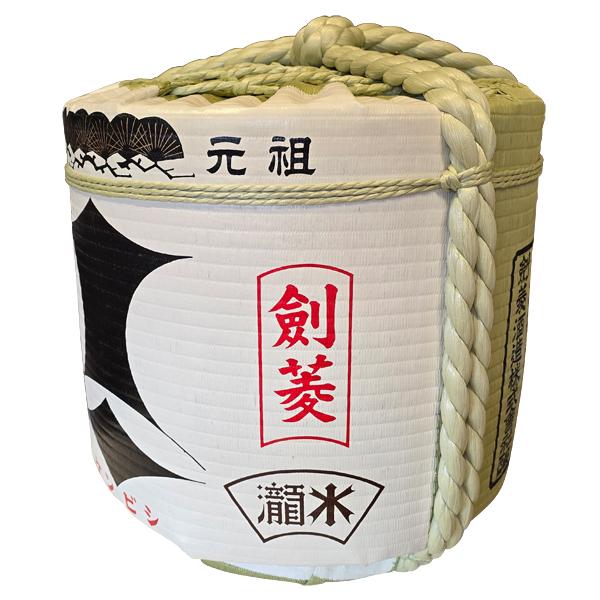 剣菱 樽酒剣菱 5升樽9L 日本酒 鏡開き 祝樽 こも樽 結婚式 祝賀会 新築