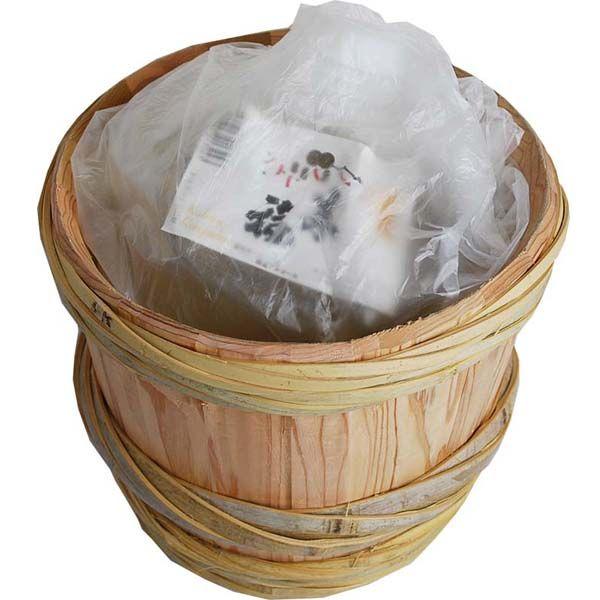 【 酒樽 枡 ミニ酒樽】 上喜元 出雲富士 お酒 樽酒 木製 樽のみ 鏡開き 来福酒造 樽酒屋オリジナル 来福 ミニ樽酒セット2升（3.6L）入り ミニ