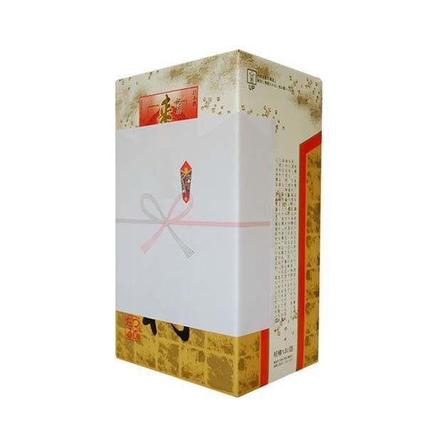 結納に祝い酒５本と一緒に奉納する角樽です。 角樽（つのたる）