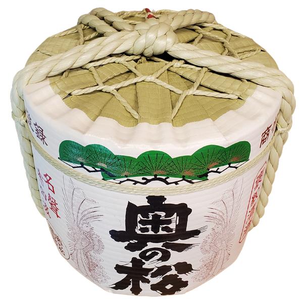 樽酒屋飾り樽 奥の松1斗樽 Sサイズ 伝統工芸品 ディスプレイ樽 輸出