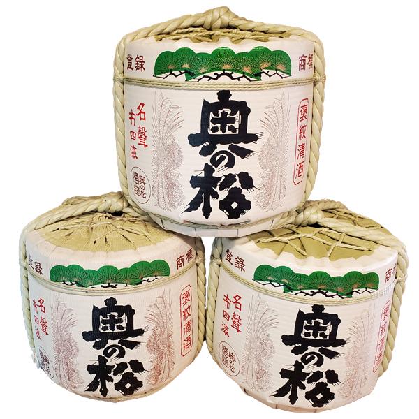 樽酒屋飾り樽 奥の松1斗樽 Sサイズ 伝統工芸品 ディスプレイ樽 輸出