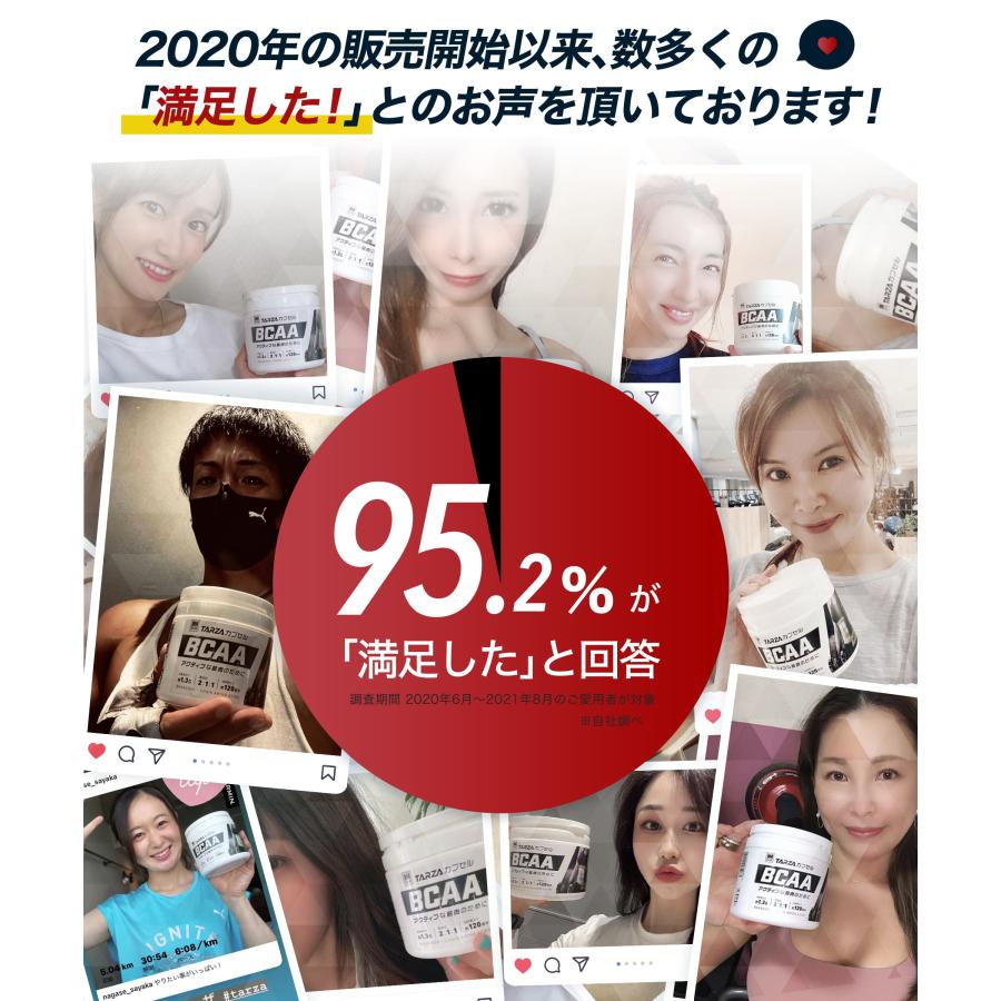 TARZA（ターザ） BCAA カプセル 520粒入 約130回分 無香タイプ タブレット 甘味料着色料 不使用 国産 アミノ酸 サプリ 錠剤 | ブランド登録なし | 04