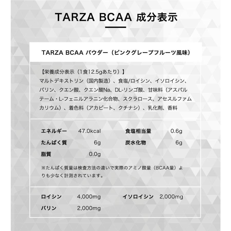 TARZA（ターザ） BCAA ピンクグレープフルーツ風味 1kg クエン酸 パウダー 約80杯分 アミノ酸  サプリ | ブランド登録なし | 16