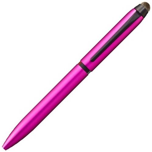 三菱鉛筆 ジェットストリーム スタイラス 3色ボールペン 0.5mm ピンク SXE3T18005P13 メール便可｜tarzan-market