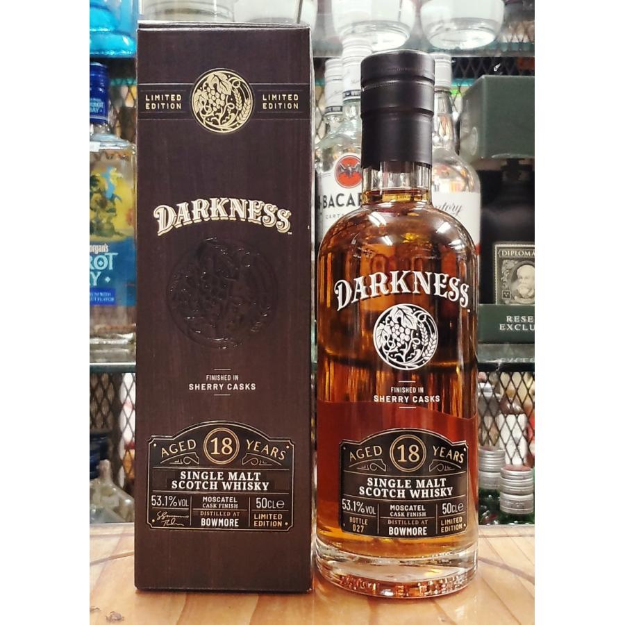 【限定132本】ダークネス ボウモア18年　500ｍｌ