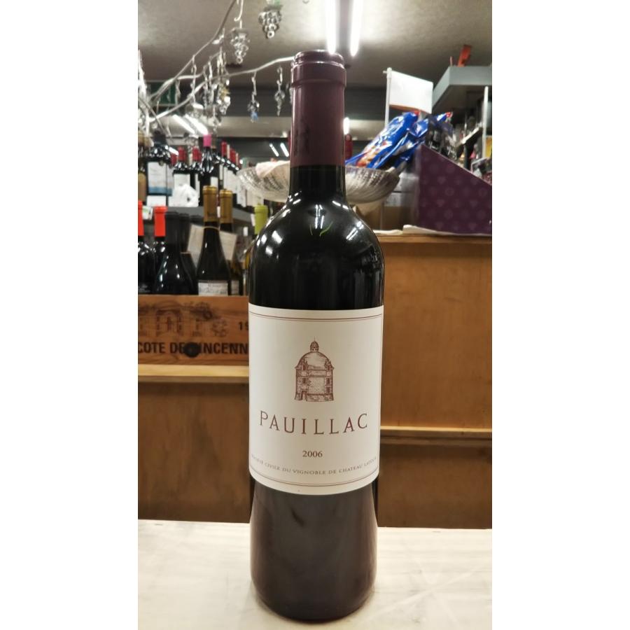 ポイヤック・ド・ラトゥール　赤ワイン 2006 PAUILLAC LATOUR ポイヤック・ド・ラトゥール 2006 750ml /ボルドー ポイヤック 赤