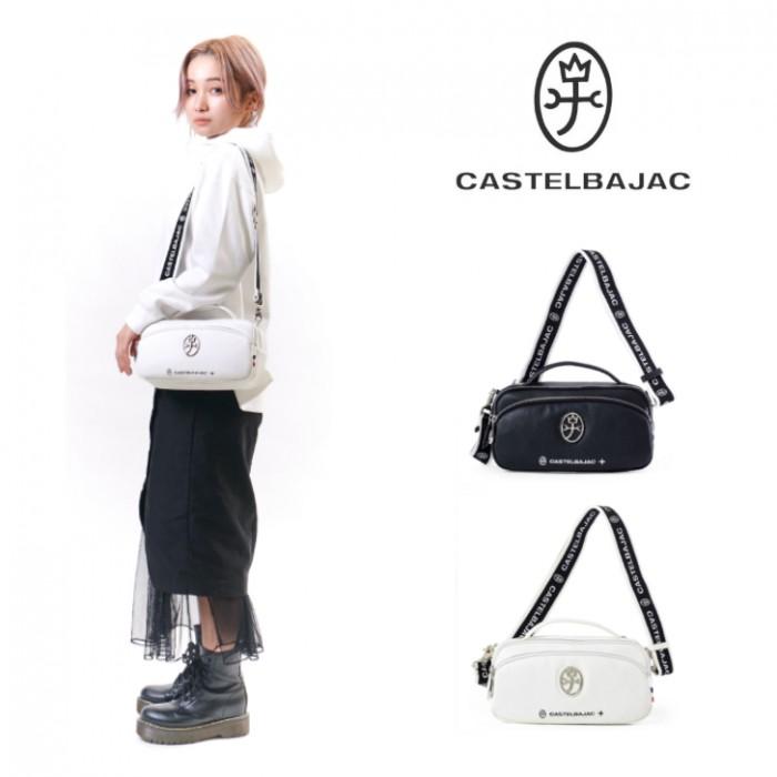 カステルバジャック ハロゲン 2way ハンドバッグ CASTELBAJAC（カステルバジャック） ハロゲン ショルダー 横型 2way