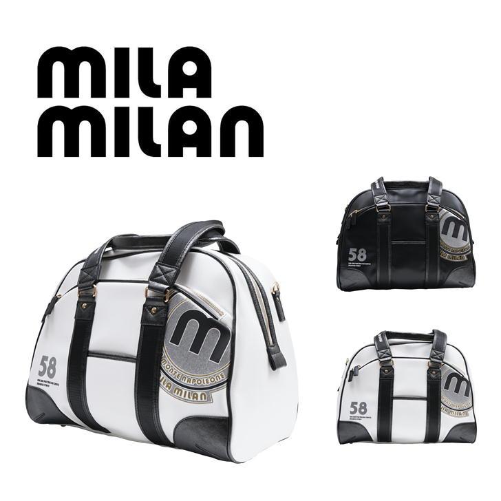 ミラ ミラン ボストン ゴルフバッグ ショルダー251301 定価27500円 mila milan ミラ ミラン ボストンバッグ ゴルフバッグ