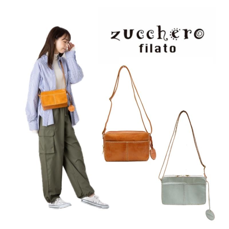 zucchero filato（ズッケロ フィラート） お財布ショルダー 49086 本革