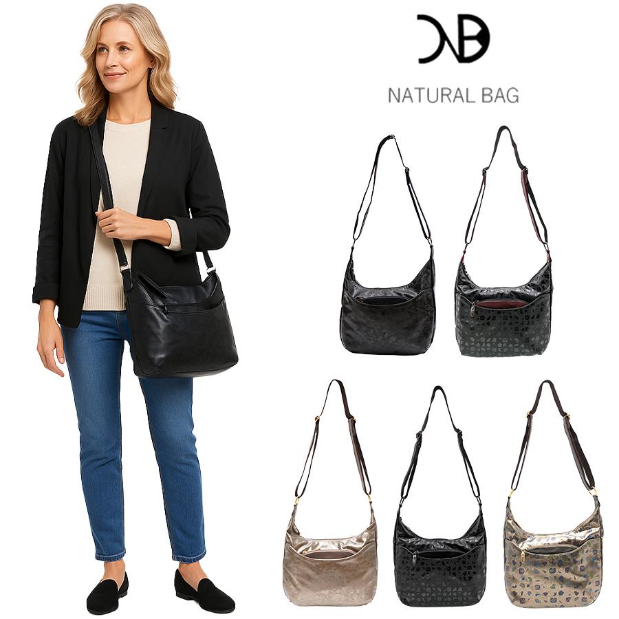 【当店オリジナルエコバッグプレゼント中！】【NATURALBAG】 ナチュラルバッグ NB ショルダーバッグ 横型ショルダー ショルダー 6615 レディース 女性 大人 上品 日本製 軽量 超軽量 おでかけ 牛革 高級 通勤 おしゃれ 人気 母の日 バッグ 鞄 NATURALBAG ナチュラルバック NB ショルダー 6615 レディース 女性