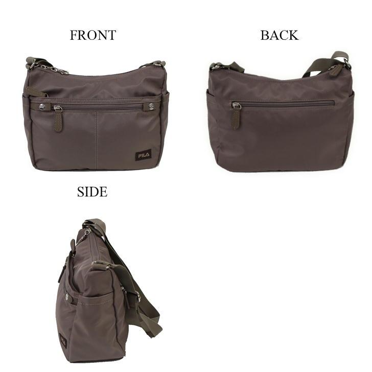 新品　FILA ショルダーバッグ FILA フィラ ショルダーバッグ レディース ファスナー付き 横型