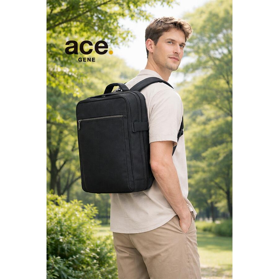 ace エース ジーン ガジェタブルCB2 19〜23Lへ拡張 ビジネスリュック 最大51% 5/13限定 エース ジーン ビジネスリュック メンズ 50代 40代