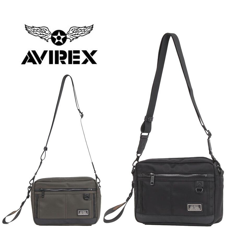 AVIREX ax2056 ソリッド ショルダーバッグ 斜め掛け 鞄 カバン かばん