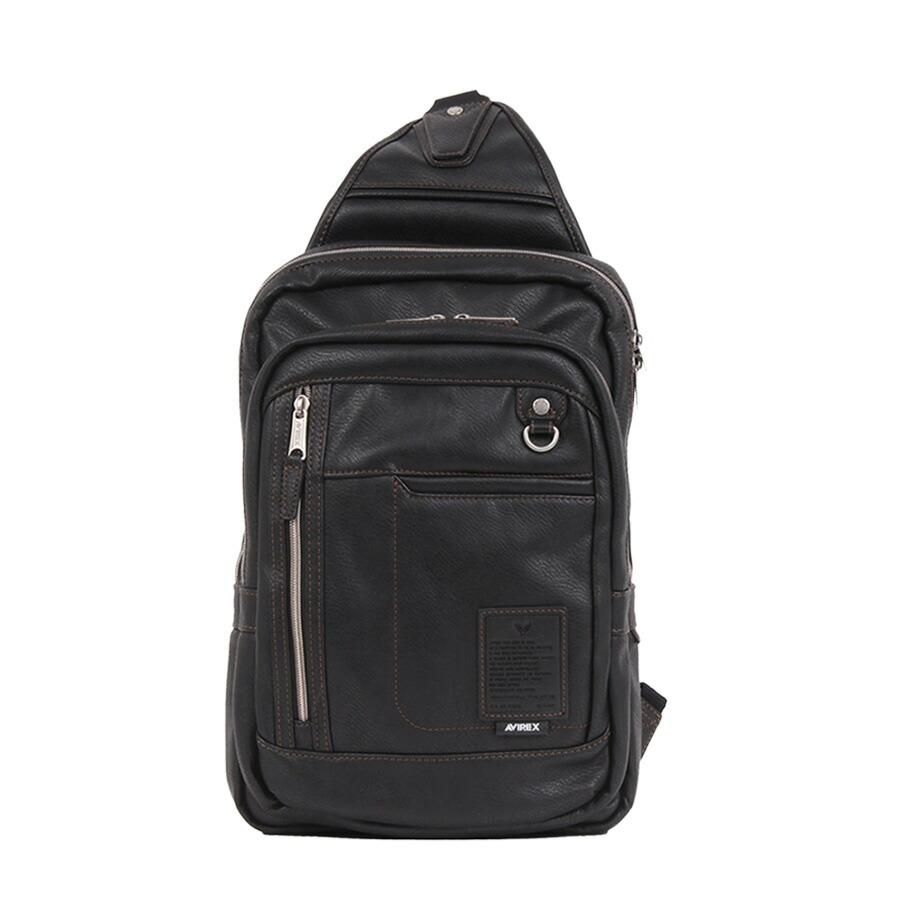 AVIREX ax5008 スチュアート ボディリュック 斜め掛け 鞄 カバン