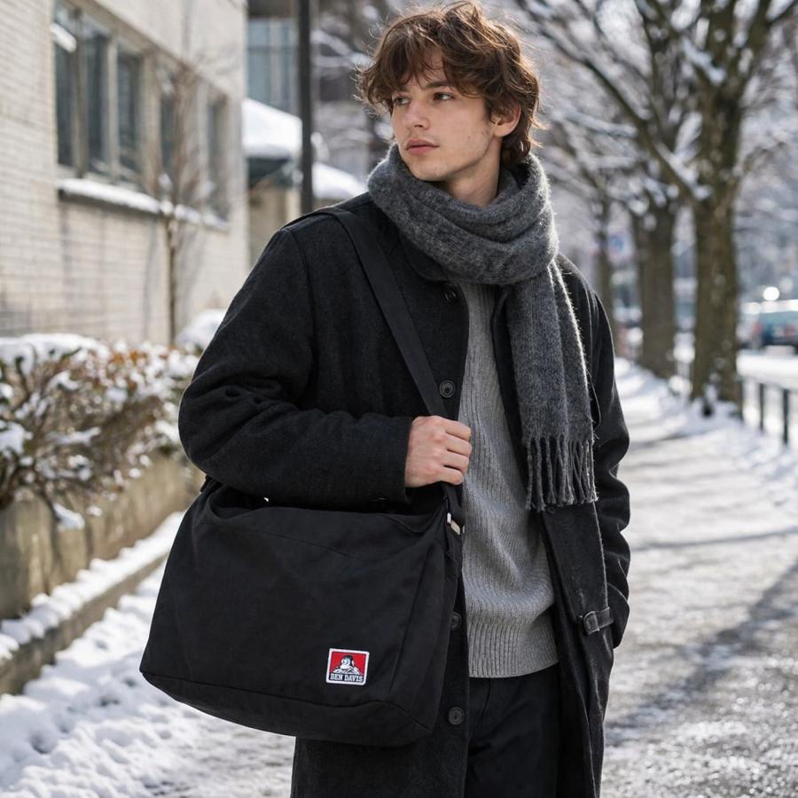 Benjamin ショルダーバッグ BEN DAVIS（ベンデイビス） BENDAVIS BIG CANVAS SHOULDER ショルダー