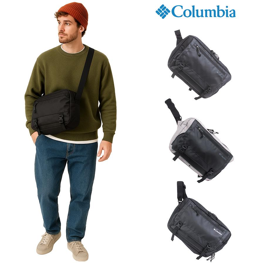 新品送料無料Columbia(コロンビア)ショルダーバッグPU8779ブラック コロンビア Columbia ショルダーバッグ HacketPath フラップショルダー