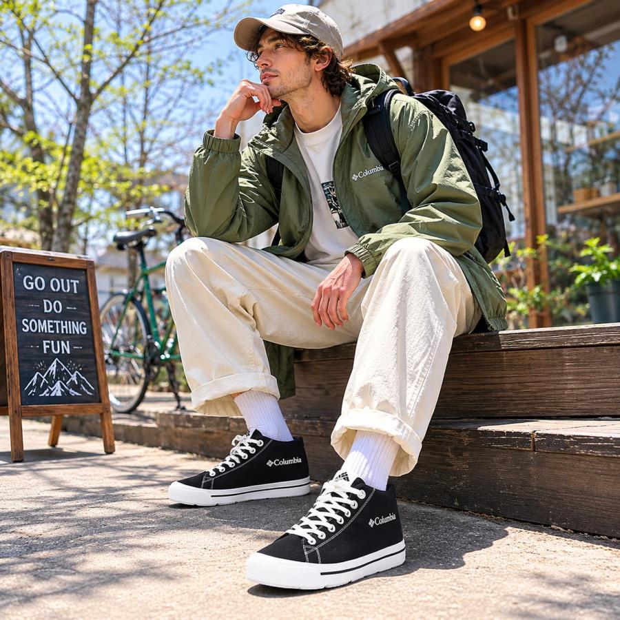 Columbia（コロンビア） Colombia ホーソンレイン ミッド スニーカー