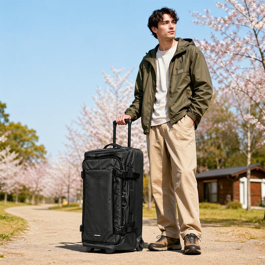 Coleman（コールマン） ボストンキャリー キャリーバッグ 80L 大容量