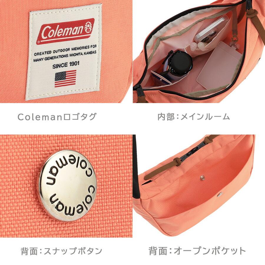 Coleman アメリカンクラシック ショルダー ショルダーバッグ 斜め掛け 