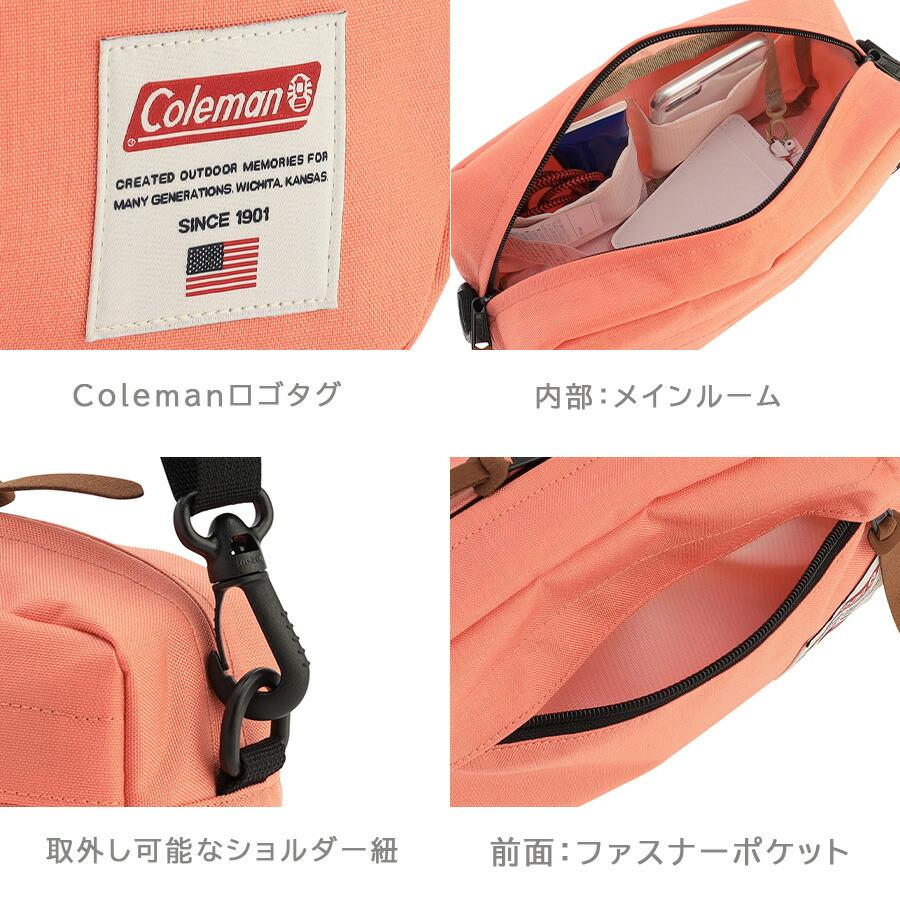 Coleman アメリカンクラシック ポーチ 4L ショルダーバッグ 斜め掛け