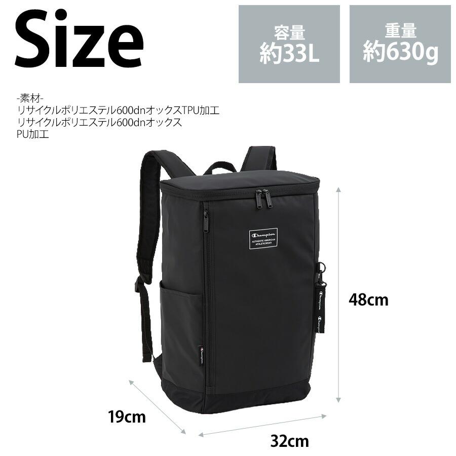 Champion（チャンピオン） リュック 大容量 ウイチタ スクエアリュック