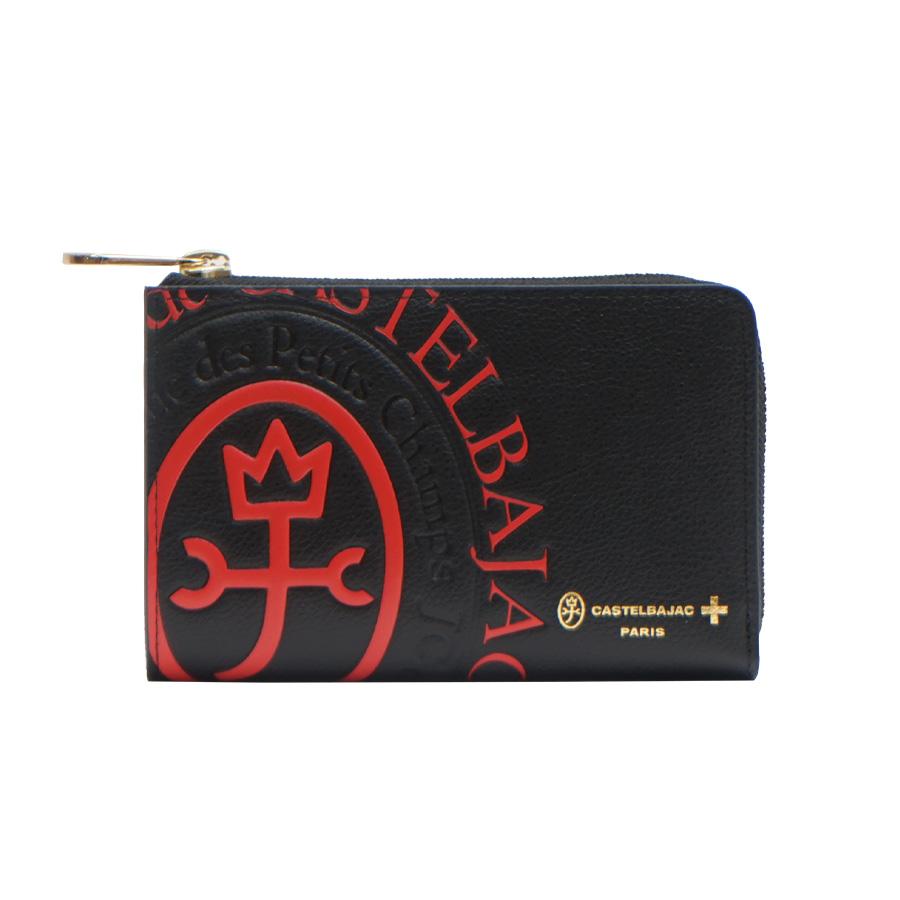 CASTELBAJAC ブラック 二つ折り財布 CASTELBAJAC カステルバジャック 財布 二つ折り メンズ