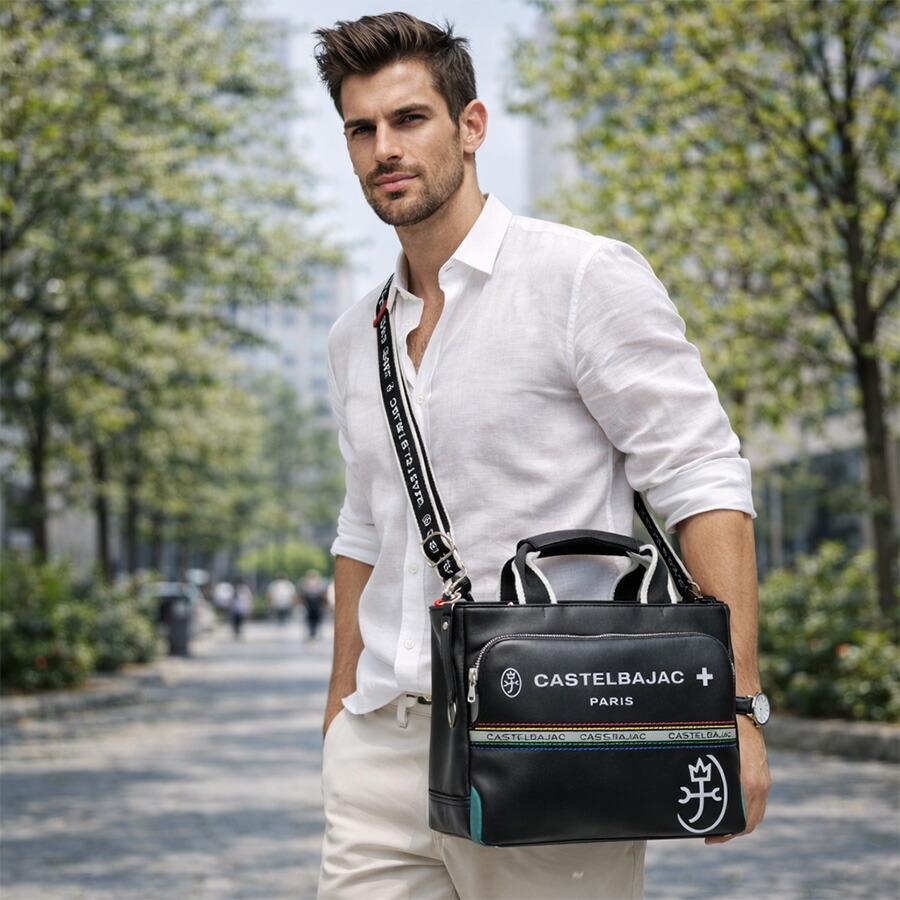 CASTELBAJAC シャアル 2wayドライビングトート トートバッグ