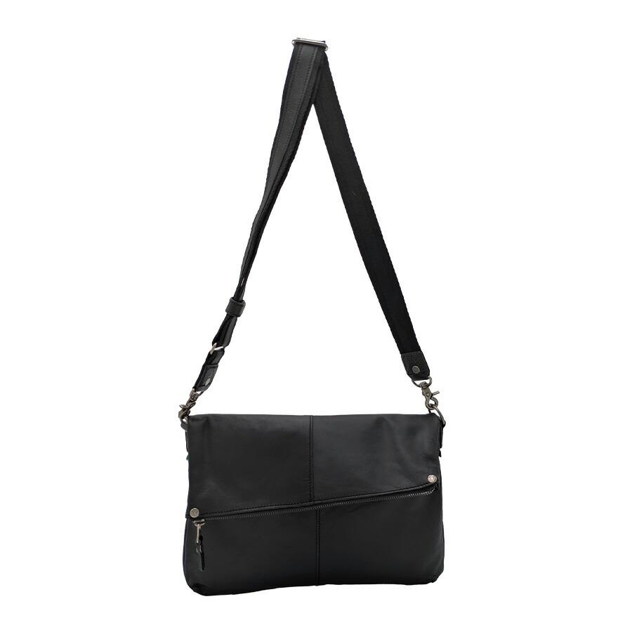 DOUBLES】vlr1656 横型ショルダーバッグ 斜め掛け 牛革 本革 レザー