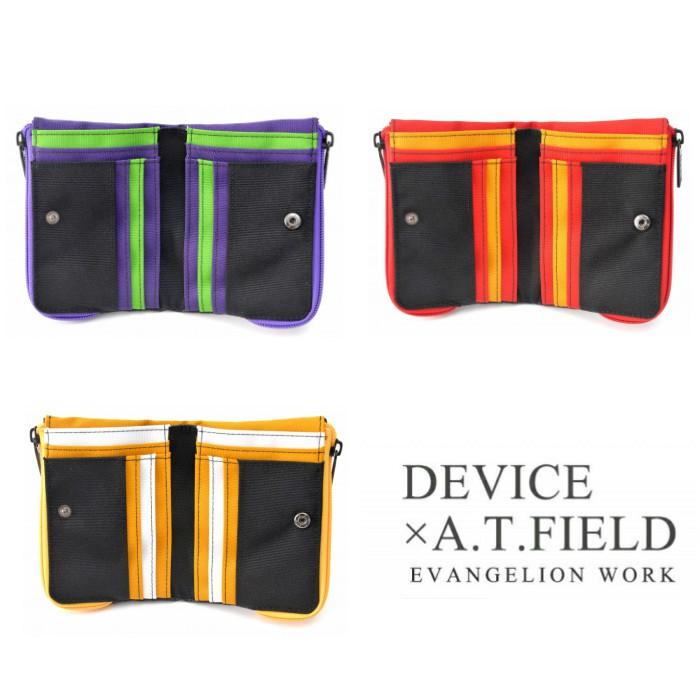 DEVICE エヴァンゲリオンコラボ DEVICE×A.T.FIELD ターポリン 二つ折り 