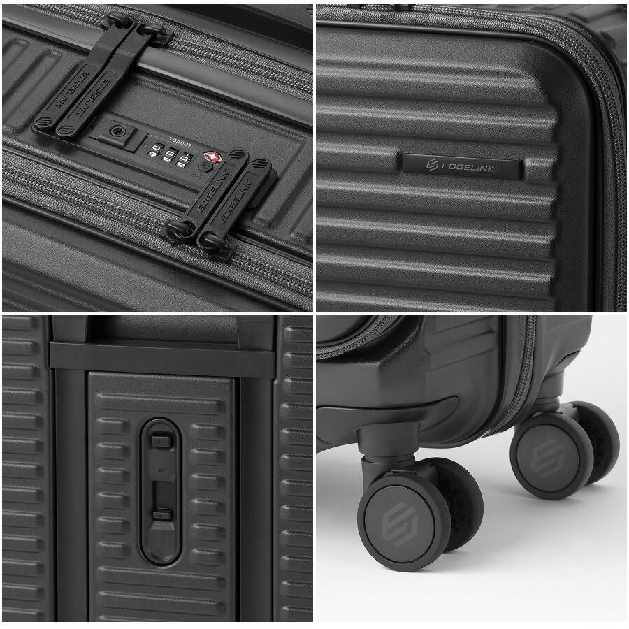 EDGELINK】05801 CRUZBOX スーツケース 33L 1-2泊 キャリーケース 機内