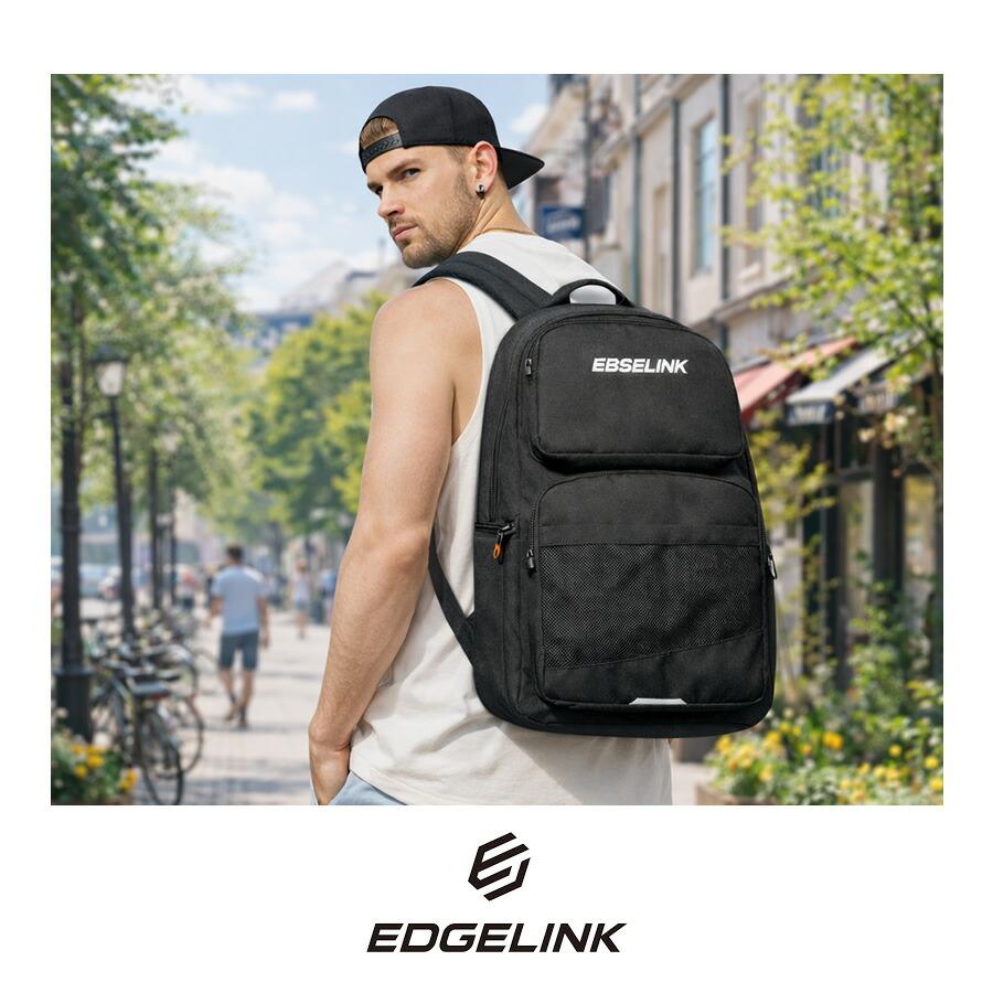 EDGELINK 大容量 リュック ポケットメイト 28L リュックサック 軽量