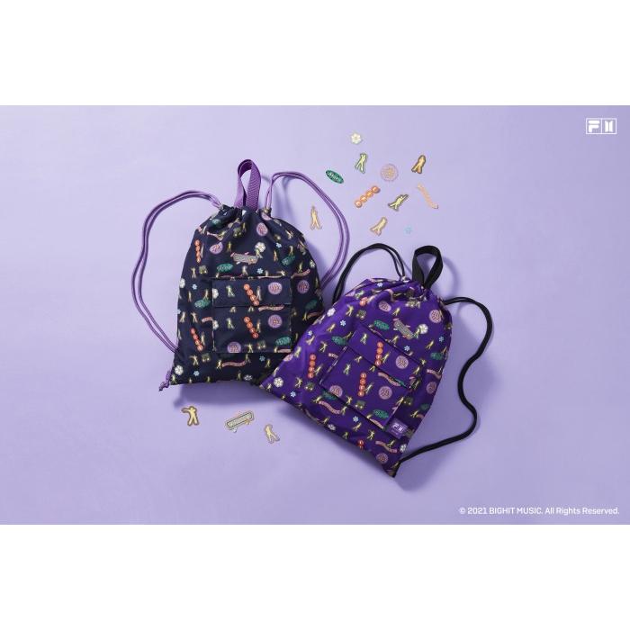 FILA 【レターパック配送】BTS x Let's Be DYNAMITE STRING BAG