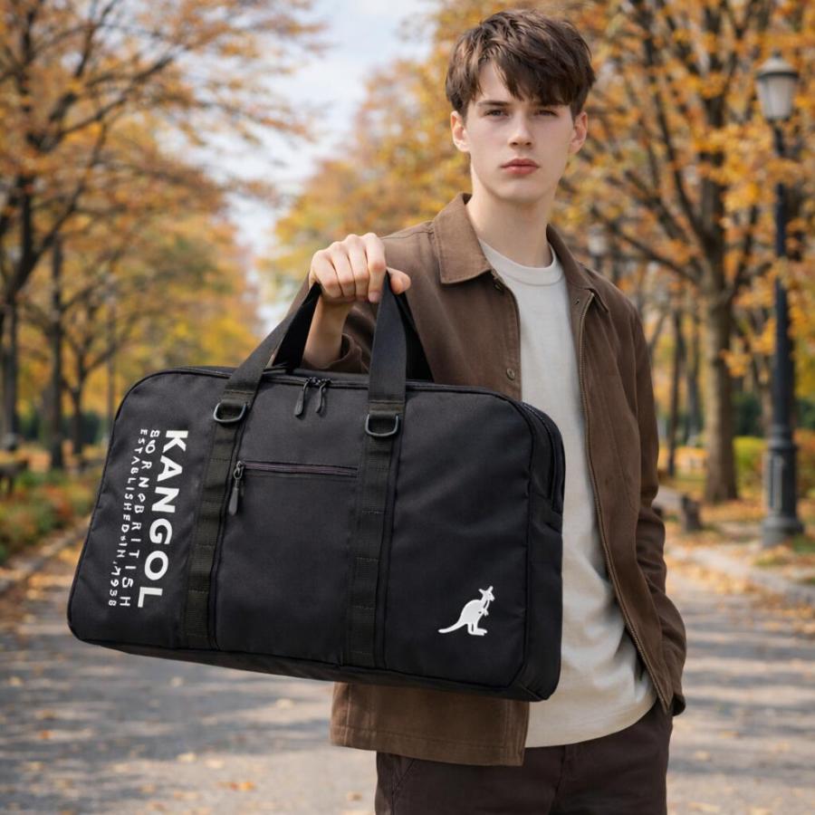 KANGOL（カンゴール） ボストンバッグM 大容量 宿泊 旅行 修学旅行