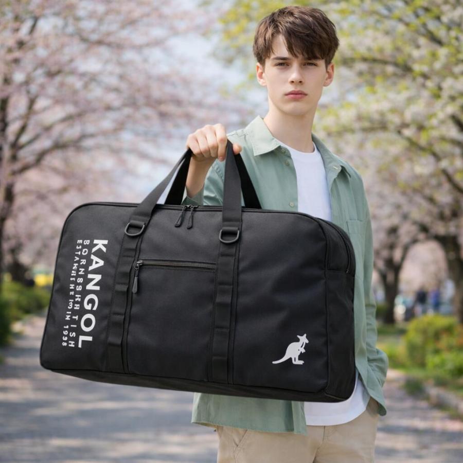 KANGOL（カンゴール） ボストンバッグL 大容量 宿泊 旅行 修学旅行