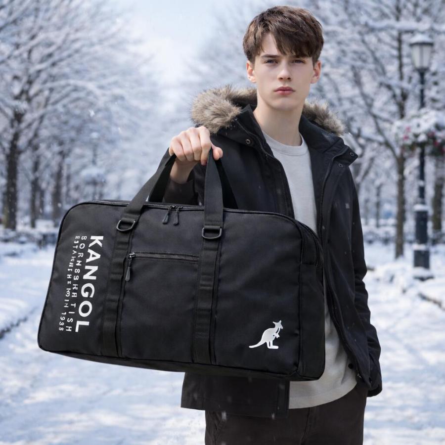KANGOL（カンゴール） ボストンバッグL 大容量 宿泊 旅行 修学旅行