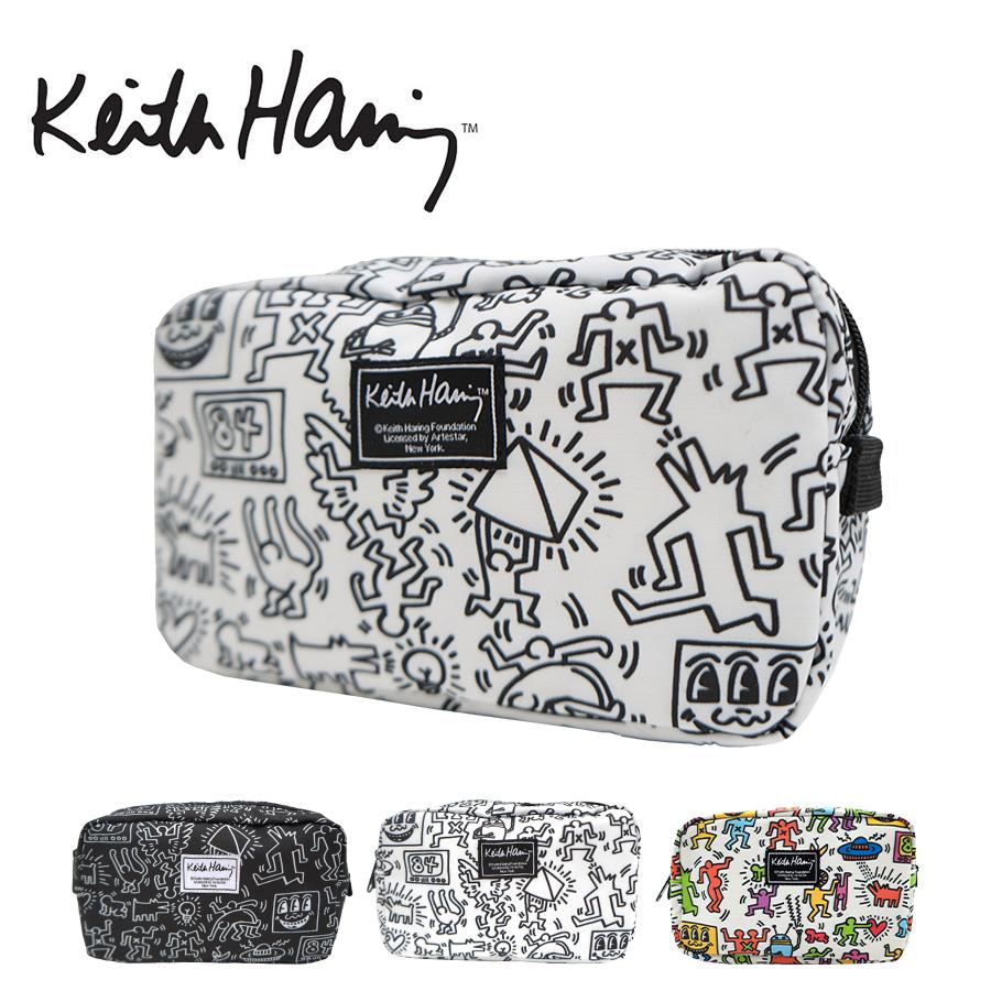 Keith Haring（キース ヘリング） ボックスポーチ ポーチ ポーチ 小物