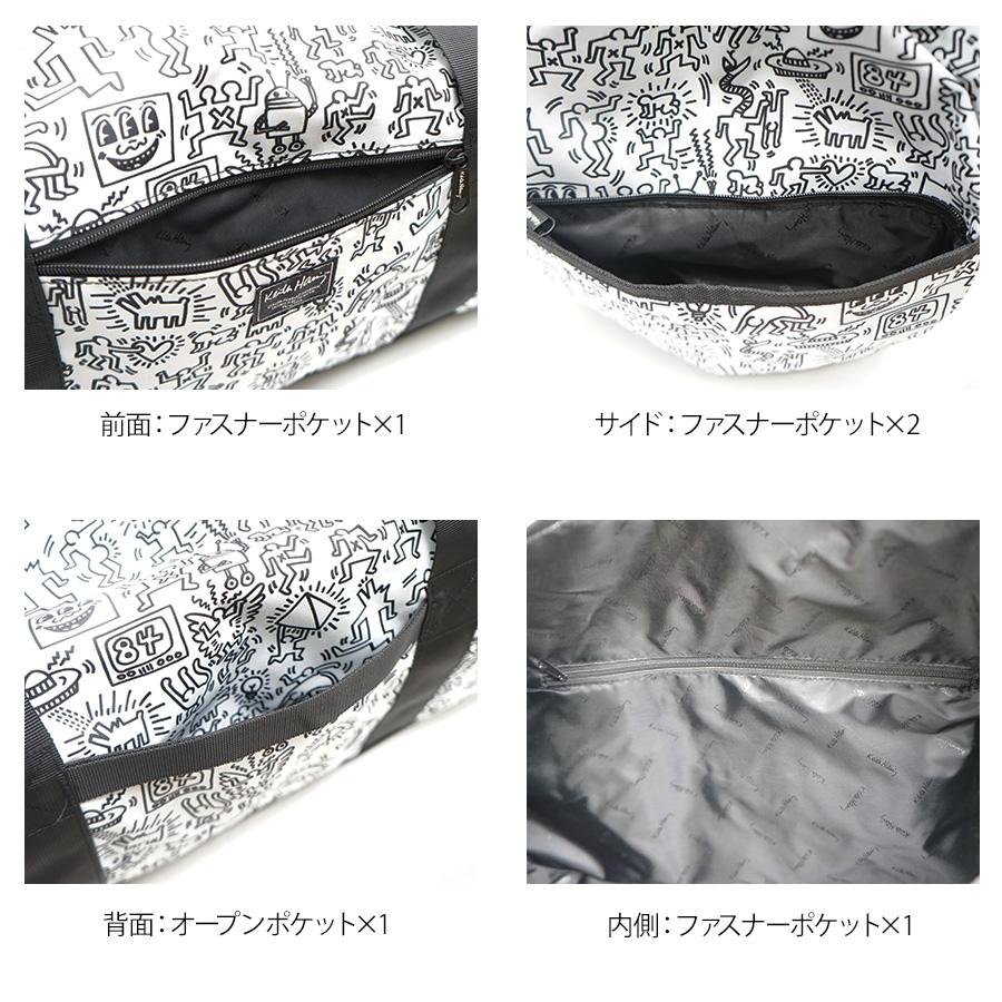 Keith Haring（キース ヘリング） 2WAYダッフルバッグL ボストン 大
