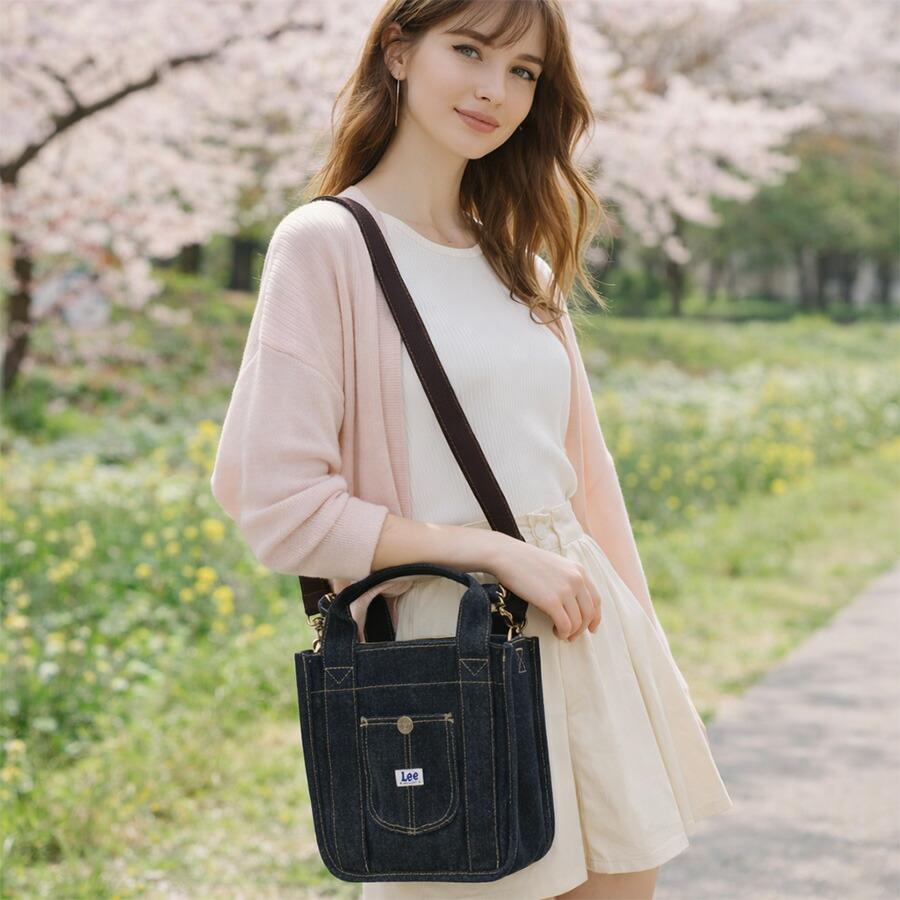 Lee（リー） Lee 2wayミニトート ショルダー トート 斜め掛け 手持ち