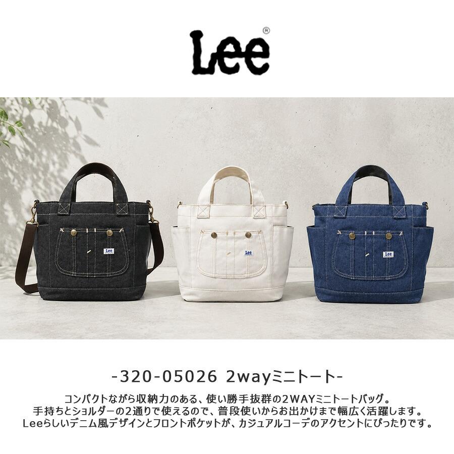 Lee（リー） Lee 2wayミニトート トートバッグ 斜め掛け 斜め掛け